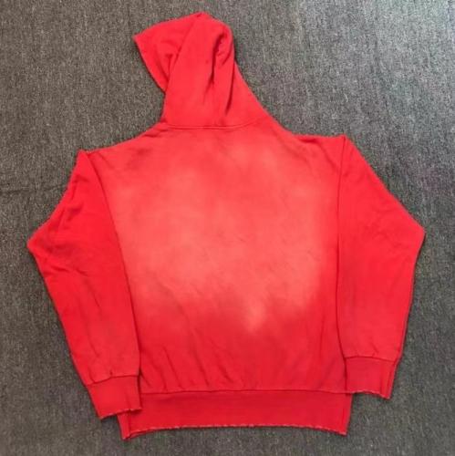 1:1 quality version Gold V Washed Old Print Hoodie