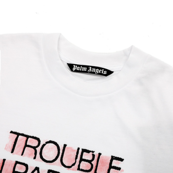 Trouble Everywhere Printed Short Sleeve Tee
