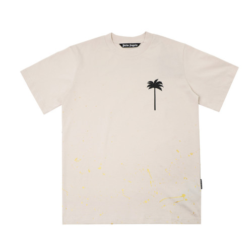 Lonely Coconut Graffiti Print Short Sleeve