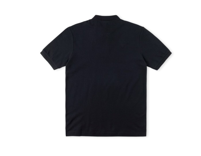 1:1 quality version Polo shirt with pure black texture tee