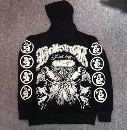1:1 quality version Starfish and Half-Face Print hoodie