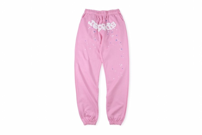 Pink Pullover Hoodie Sweatpants