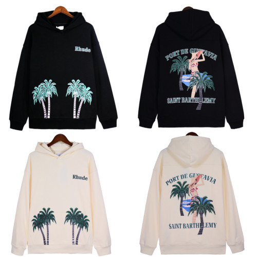 Sunset Coconut Grove Tropical Pullover Sweatshirt 2 colors