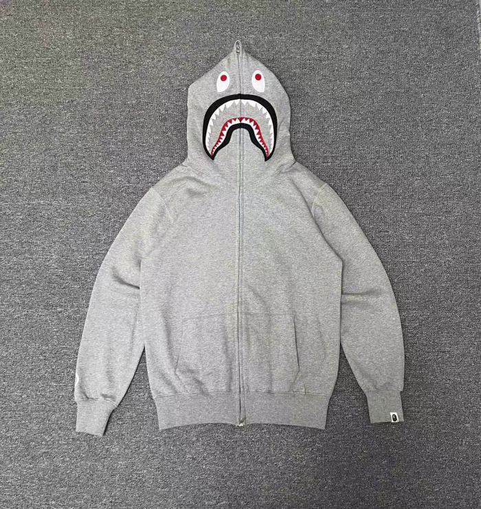 1:1 quality version Big Mouth Shark Head Hoodie 2 colors