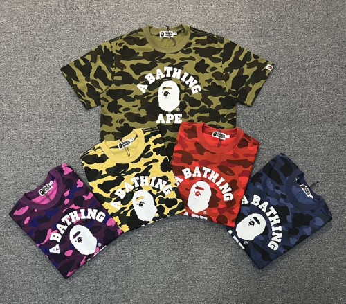 1:1 quality version Small Logo Camouflage Print Tee 5 colors