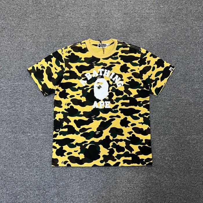 1:1 quality version Small Logo Camouflage Print Tee 5 colors