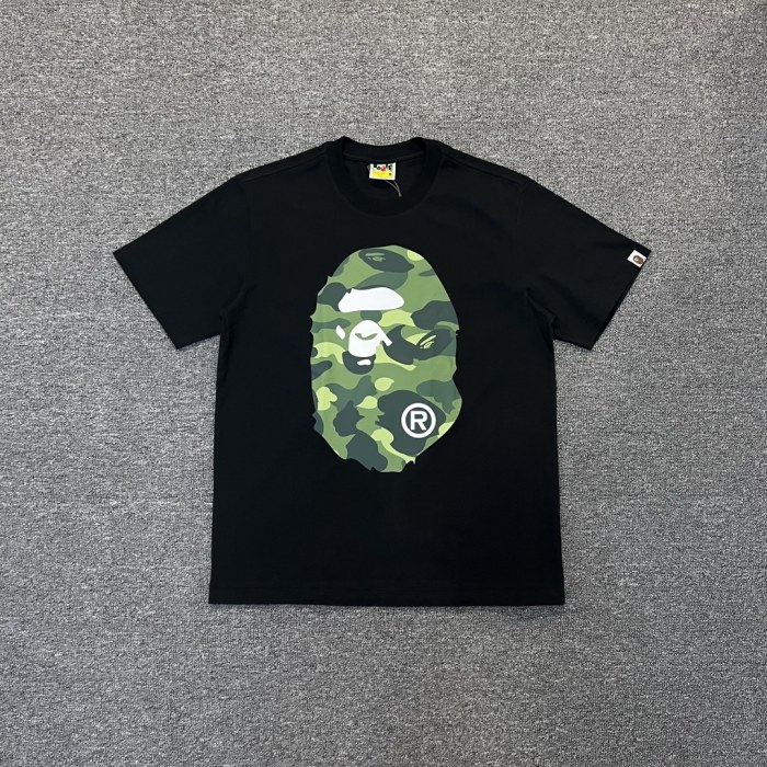 1:1 quality version Classic Camouflage Logo Print Short Sleeve Tee 6 colors