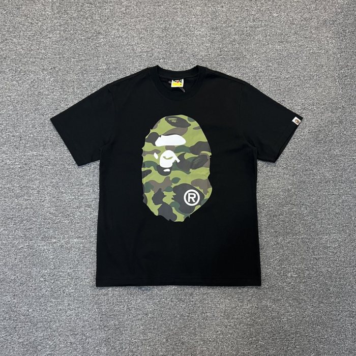1:1 quality version Classic Camouflage Logo Print Short Sleeve Tee 6 colors