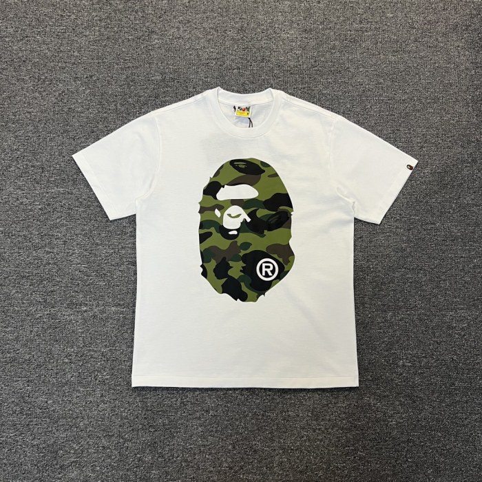 1:1 quality version Classic Camouflage Logo Print Short Sleeve Tee 6 colors