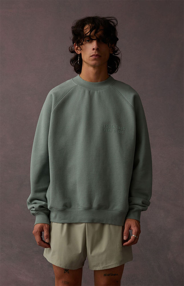 1:1 quality version Flocked 3d Letter Pullover Sweatshirt 6 colors