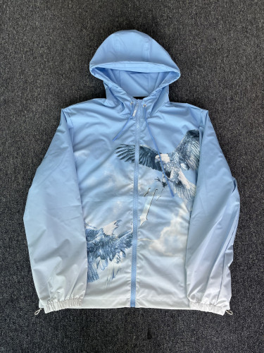 1:1 quality version Windproof Jacket Blue