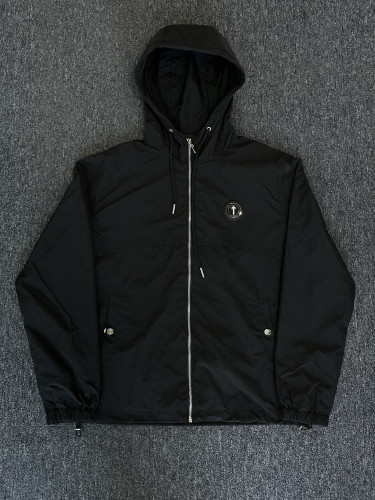 1:1 quality version Black and Red Label Trench jacket