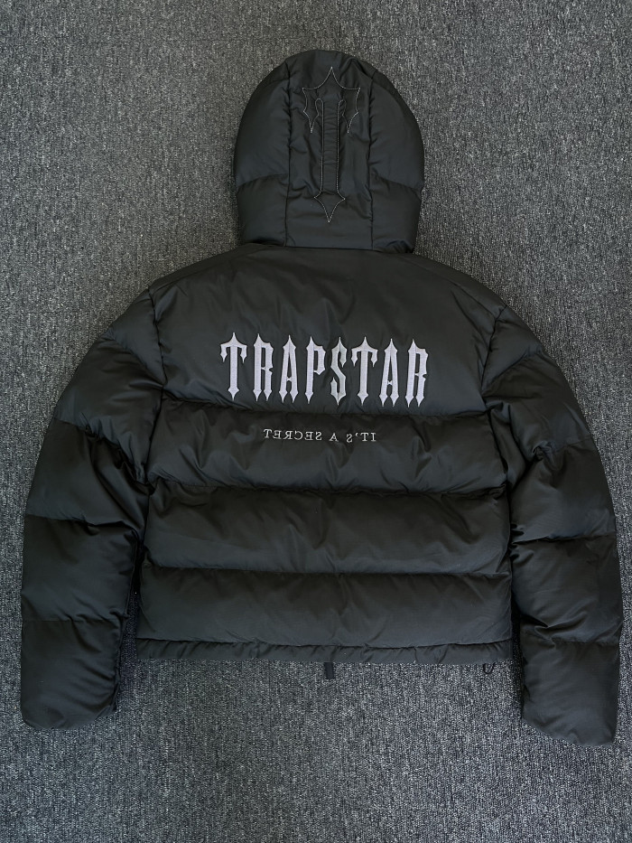1:1 quality version  New black down-filled cotton jacket