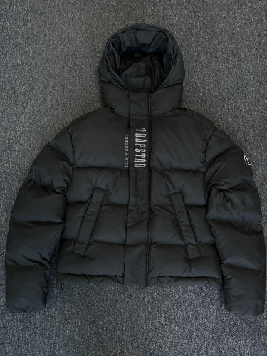 1:1 quality version  New black down-filled cotton jacket