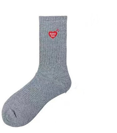 [buy more save more]Towel Bottom Heart Embroidered Sports Socks 4 Colors
