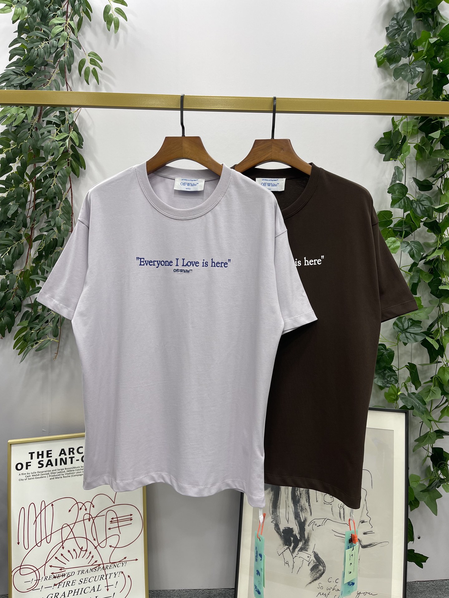 [oversized version] 1:1 quality version summer limited 520 t-shirt