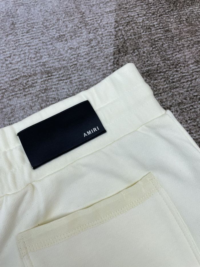 1:1 quality version Basic Colors Terry knit printed Shorts