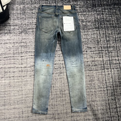 1:1 quality version  Watercolor Ink Chained Jeans