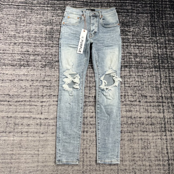 1:1 quality version Tide Slim Ripped Jeans