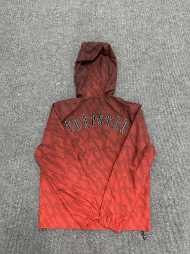 1:1 quality version Red Windproof Jacket