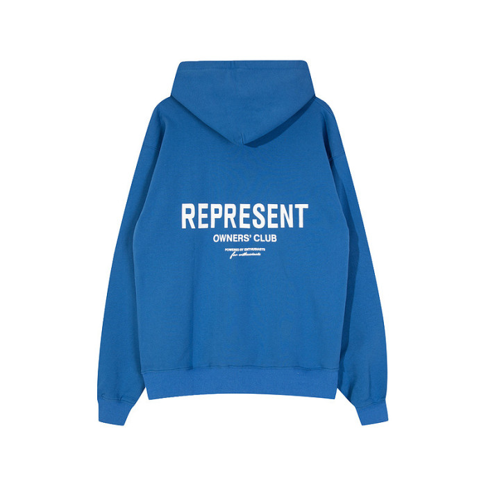 Bold white letter-printed hoodie 6 colors