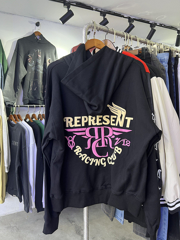 High street fashion logo hoodie 2 colors