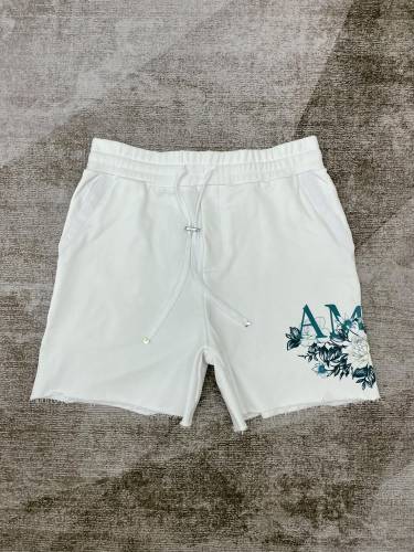 1:1 quality version Wool knit floral print shorts