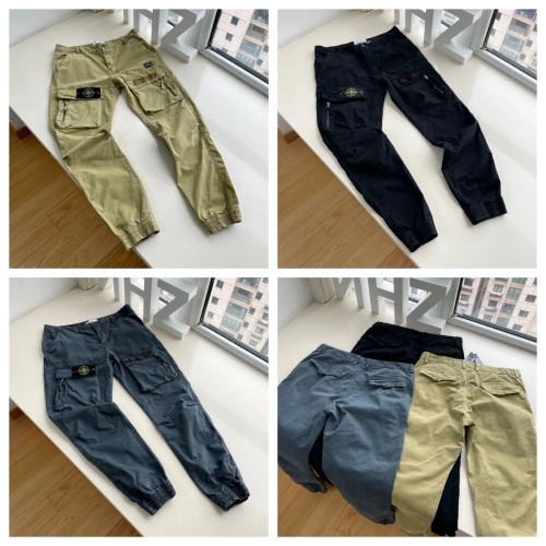 Classic Washed Multi-Pocket Work Pants 3 Colors