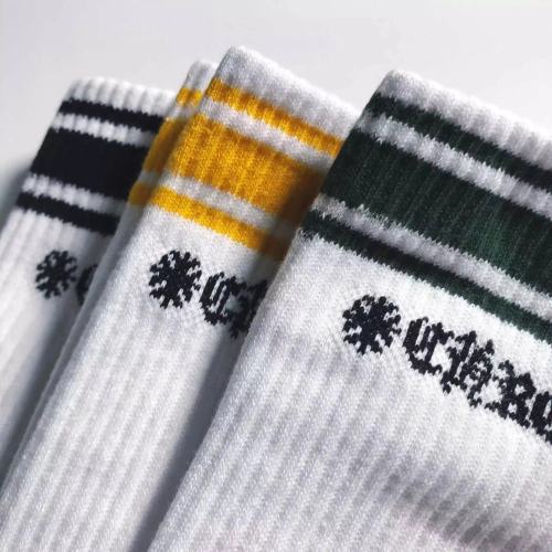 Sanskrit base color striped socks 3 colors