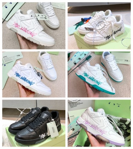 1:1 quality version Classic Alphabet Style Spring Sneakers 6 colors