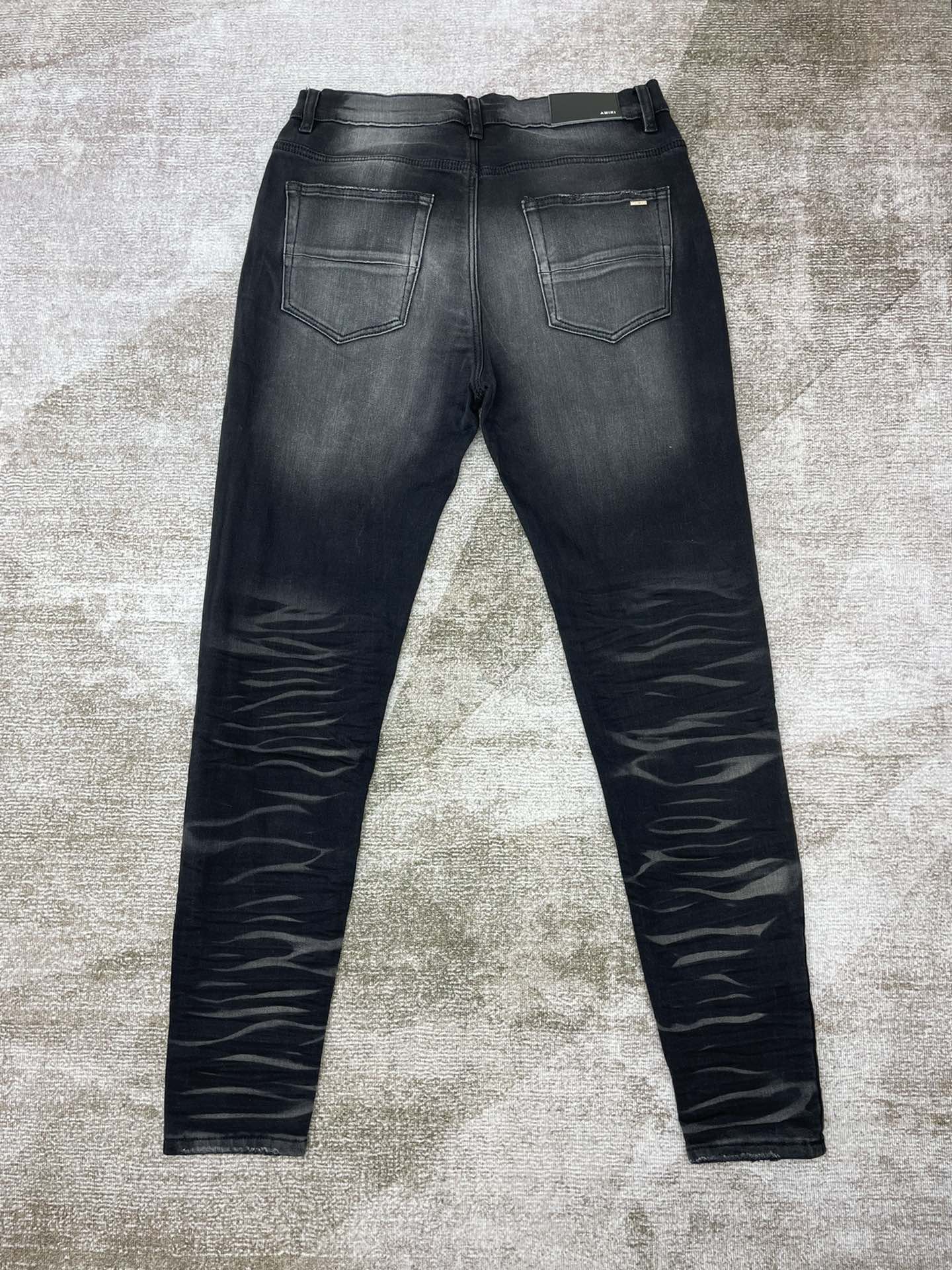 US$ 125.10 - 1:1 quality version Basic Black and Gray Jeans - www.repdog.cn