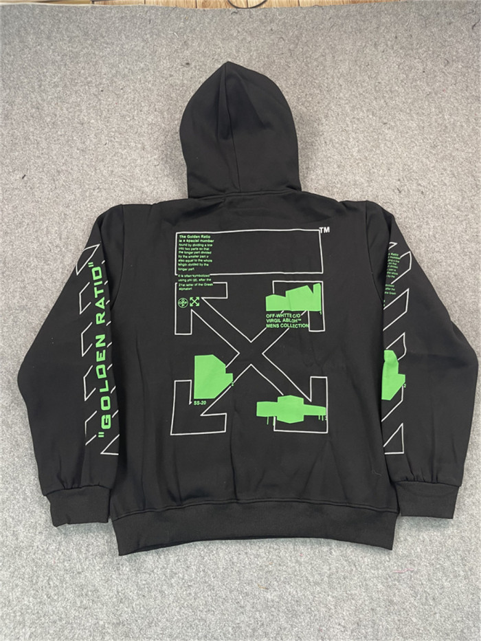 [Buy more save more] Green printed arrow hoodie
