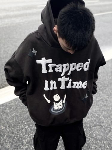 Hip hop fleece hoodie