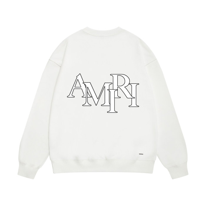 Overlapping Monogrammed Crew Neck Sweatshirt 18 colors