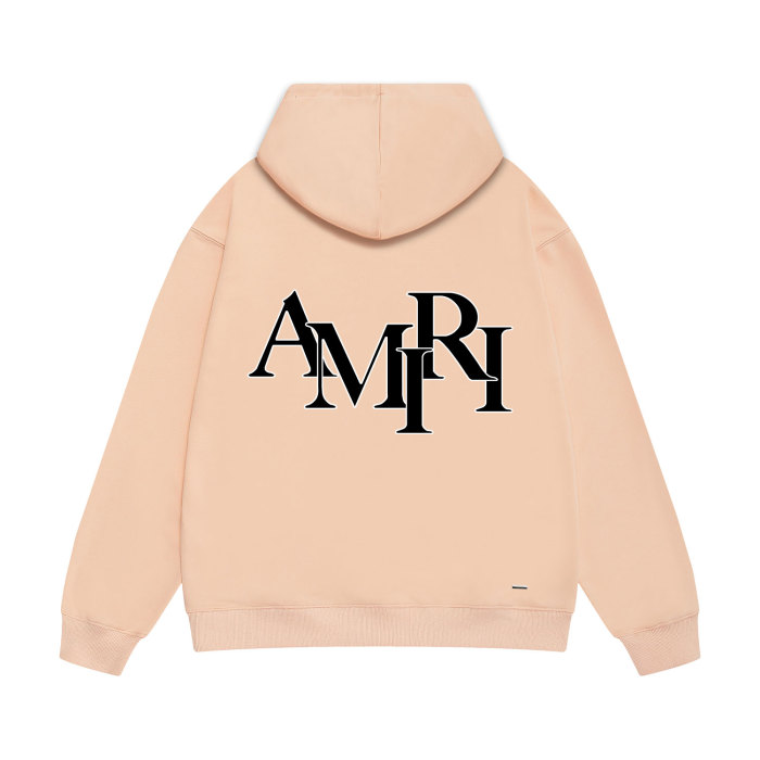 Overlapping Letter Print Hoodie 18 colors