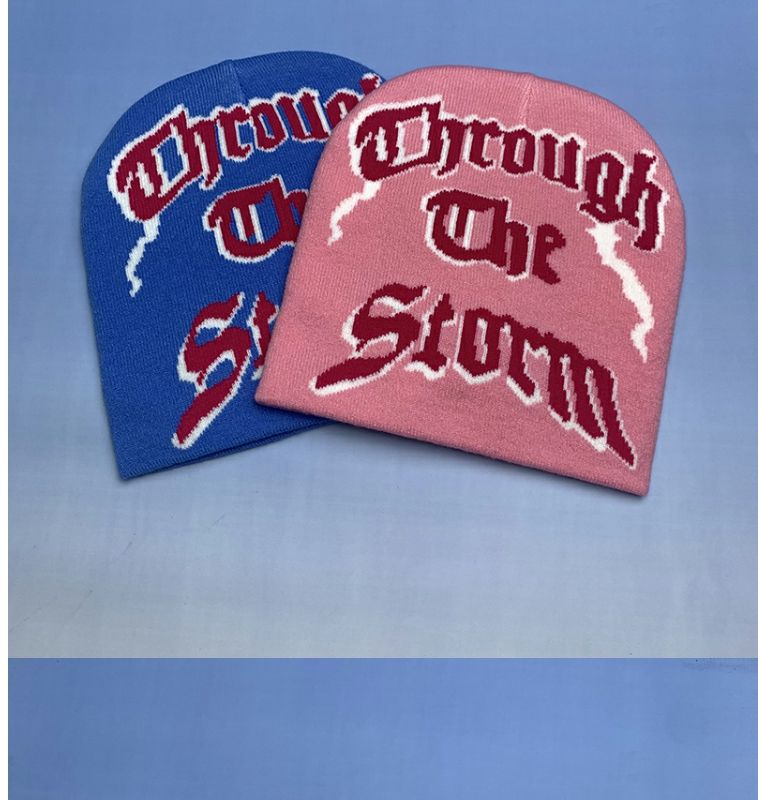 [buy more save more] lightning spider web cloud punk knit cold hat 9 colors