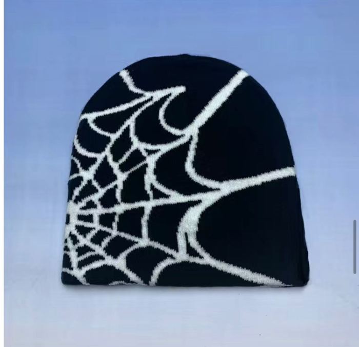 [Buy More Save More] Lightning Spider Web Cloud Punk Knit Cold Hat 9 colors