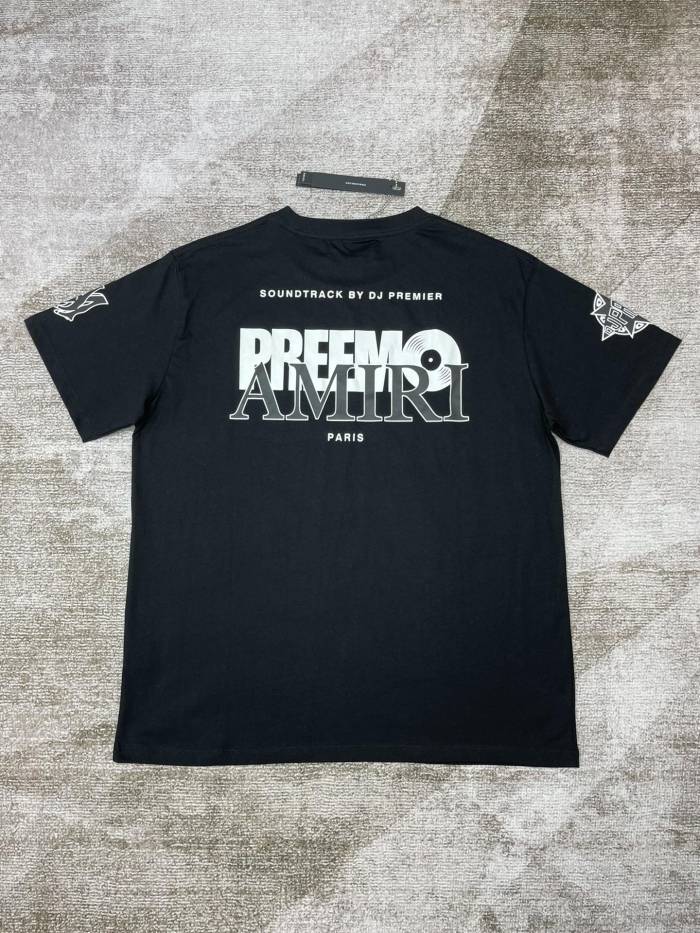1:1 quality version Large Logo Letter T-Shirt tee