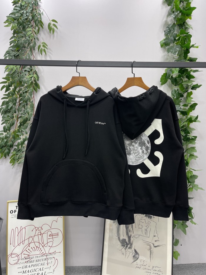 [buy more save more] 1:1 quality version Moon and Arrow Hooded Sweatshirt with Back