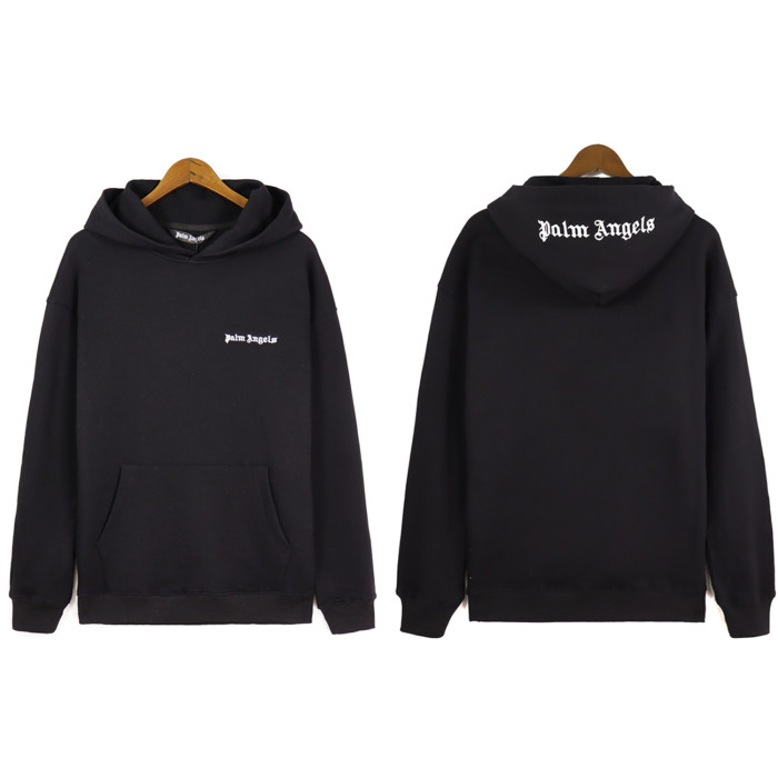 Embroidered logo on chest Hoodie 2 colors