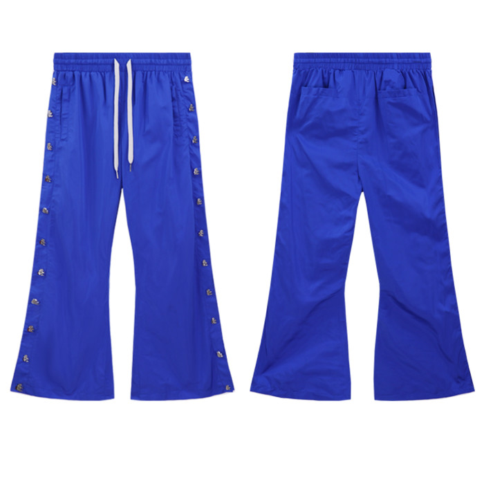 1:1 quality version Straight leg, loose-fitting button-down pants with ribs 3 colors