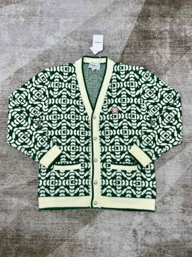 1:1 quality version Long Sleeve Jacquard Knit Sweater