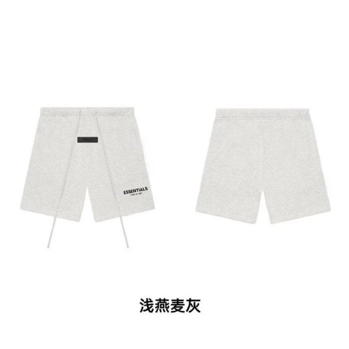 1:1 quality version Black flocking printed shorts