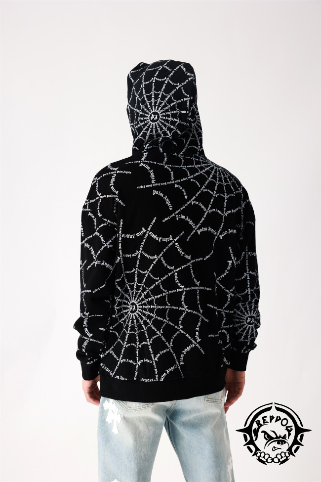 Cobweb alphabet hoodie