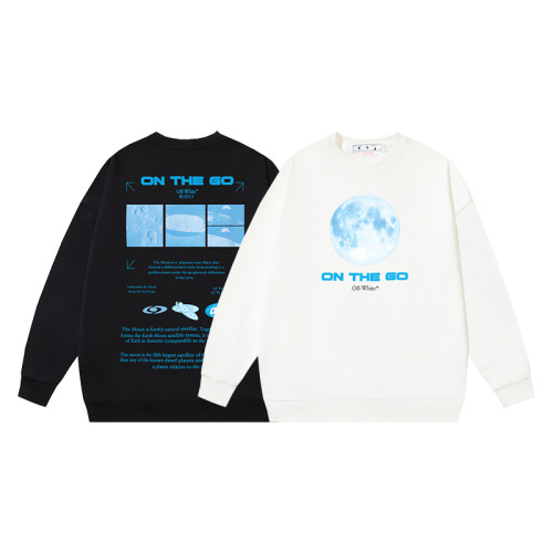 Terry Moon Crew Neck Sweatshirt