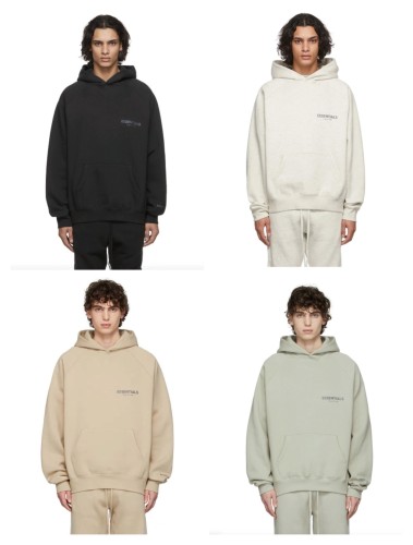 1:1 quality version small logo pullover hoodie 4 colors