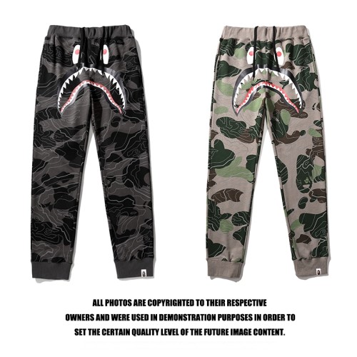 Layered Camouflage Shark Pants 2 colors