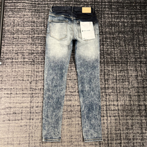 1:1 quality version blue color patched jeans