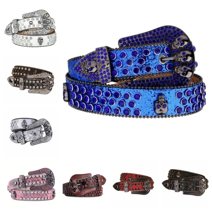 Personalized with Diamonds Belt 8 colors