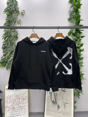 [buy more save more] 1:1 quality version Hooded Sweatshirt with Moon Arrow Print on Back